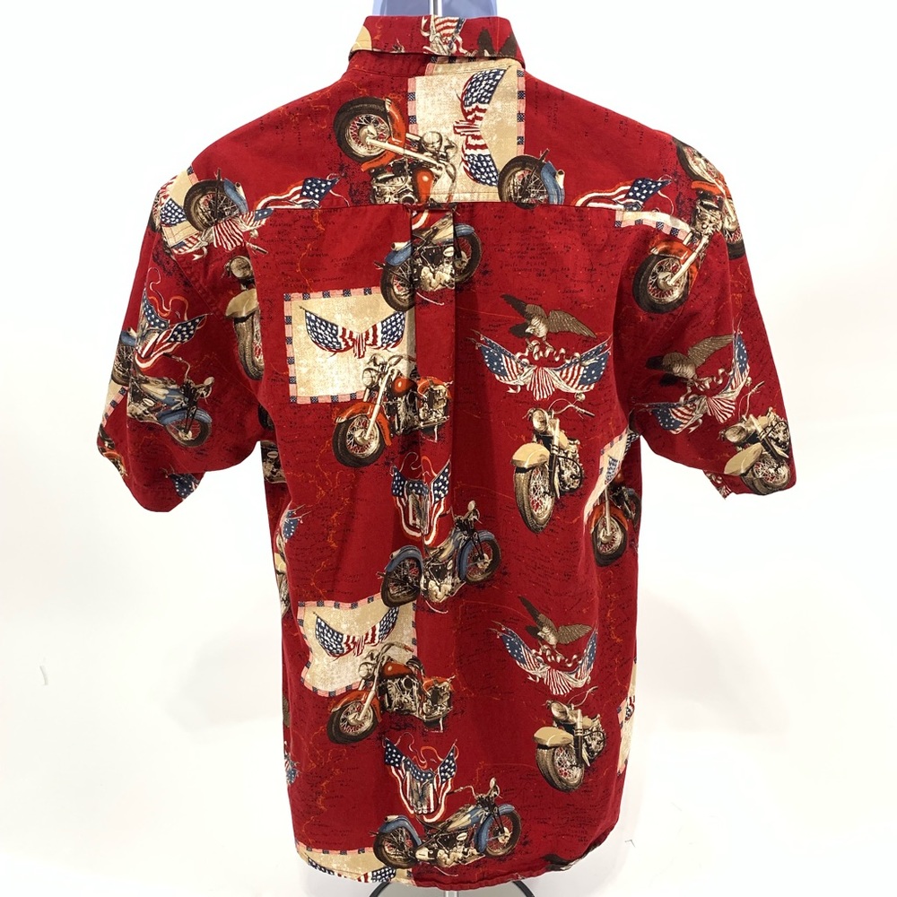 Motorcycle Button Shirt - Picture 5 of 7